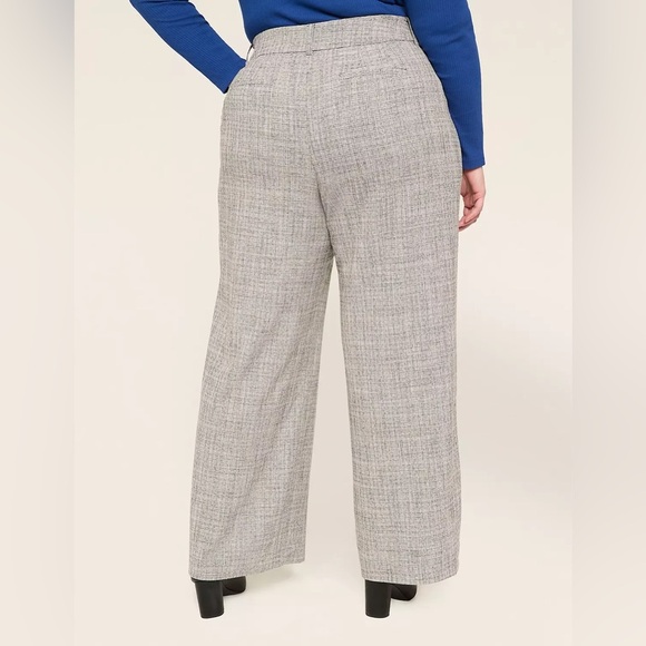 New Lane Bryant Perfect Drape Stretch High Rise Wide Leg Dress Pants Trouser 26 - Picture 2 of 16